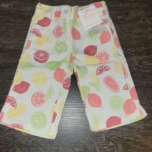Vintage Janie and Jack Citrus Breeze Pants Size 12-18m NWT